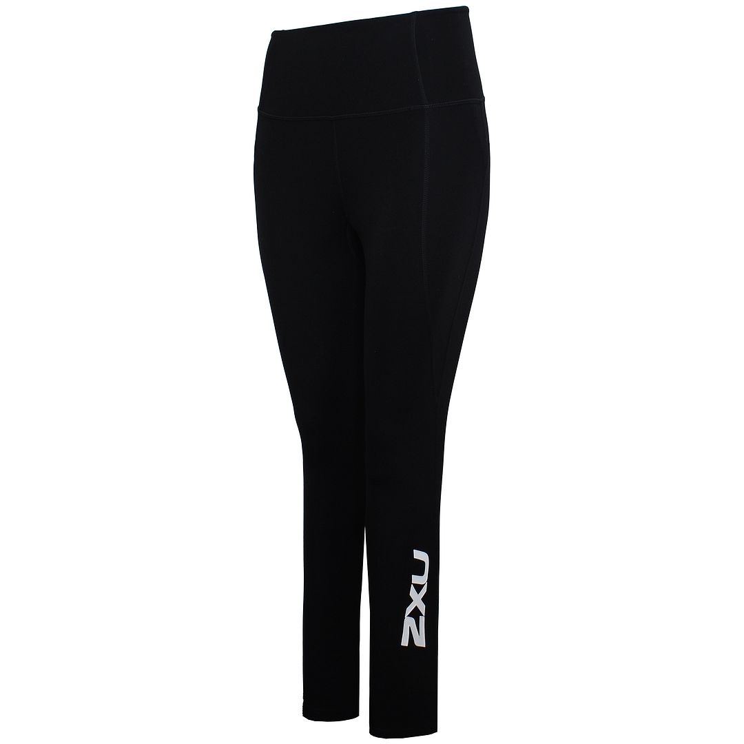 2XU Women's Black Hi-Rise Compression Tights for Elevated Performance