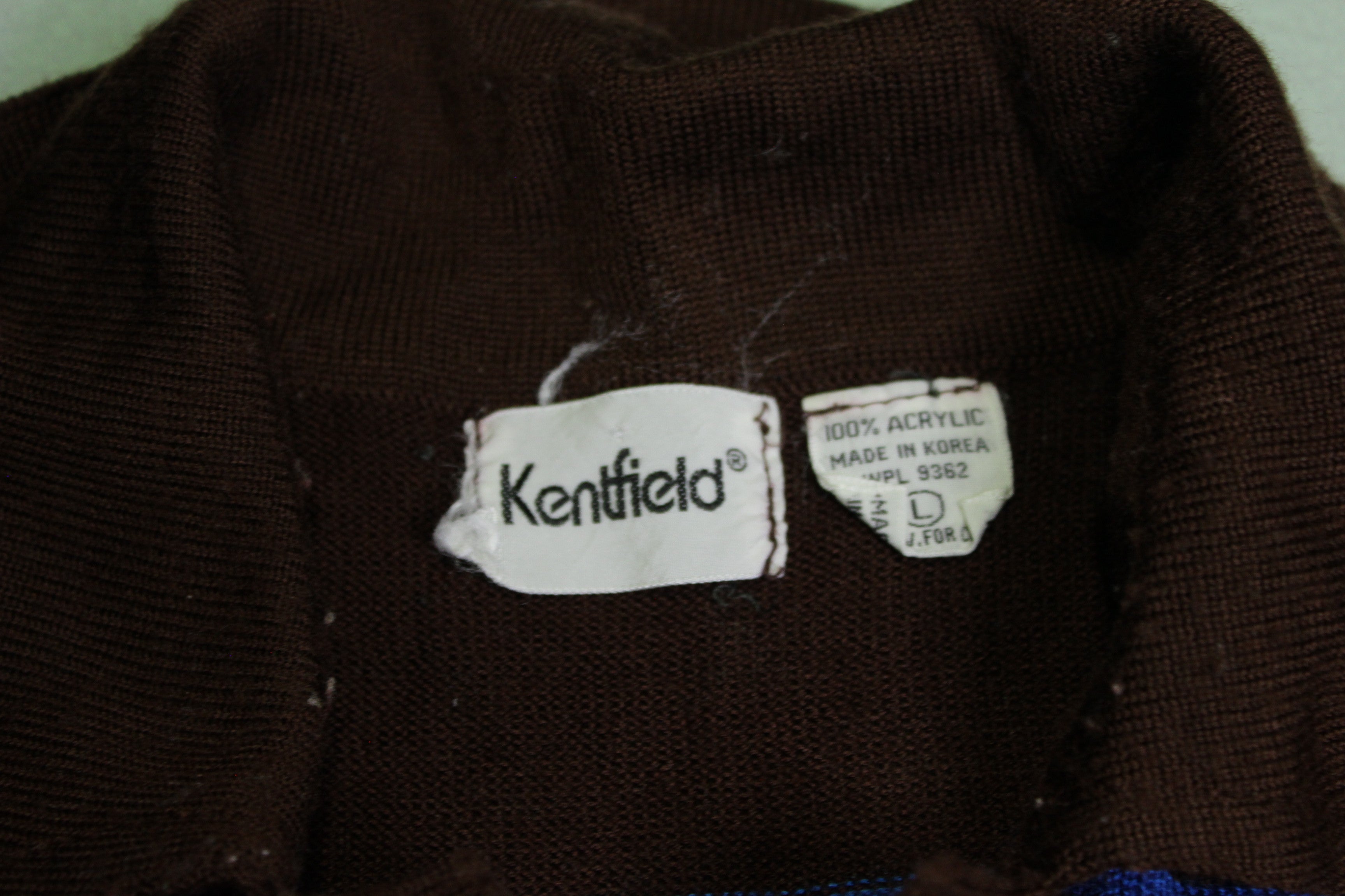 80's Striped Polo Fireplace Sweater - Kentfield Vintage (Fall/Winter/Christmas)