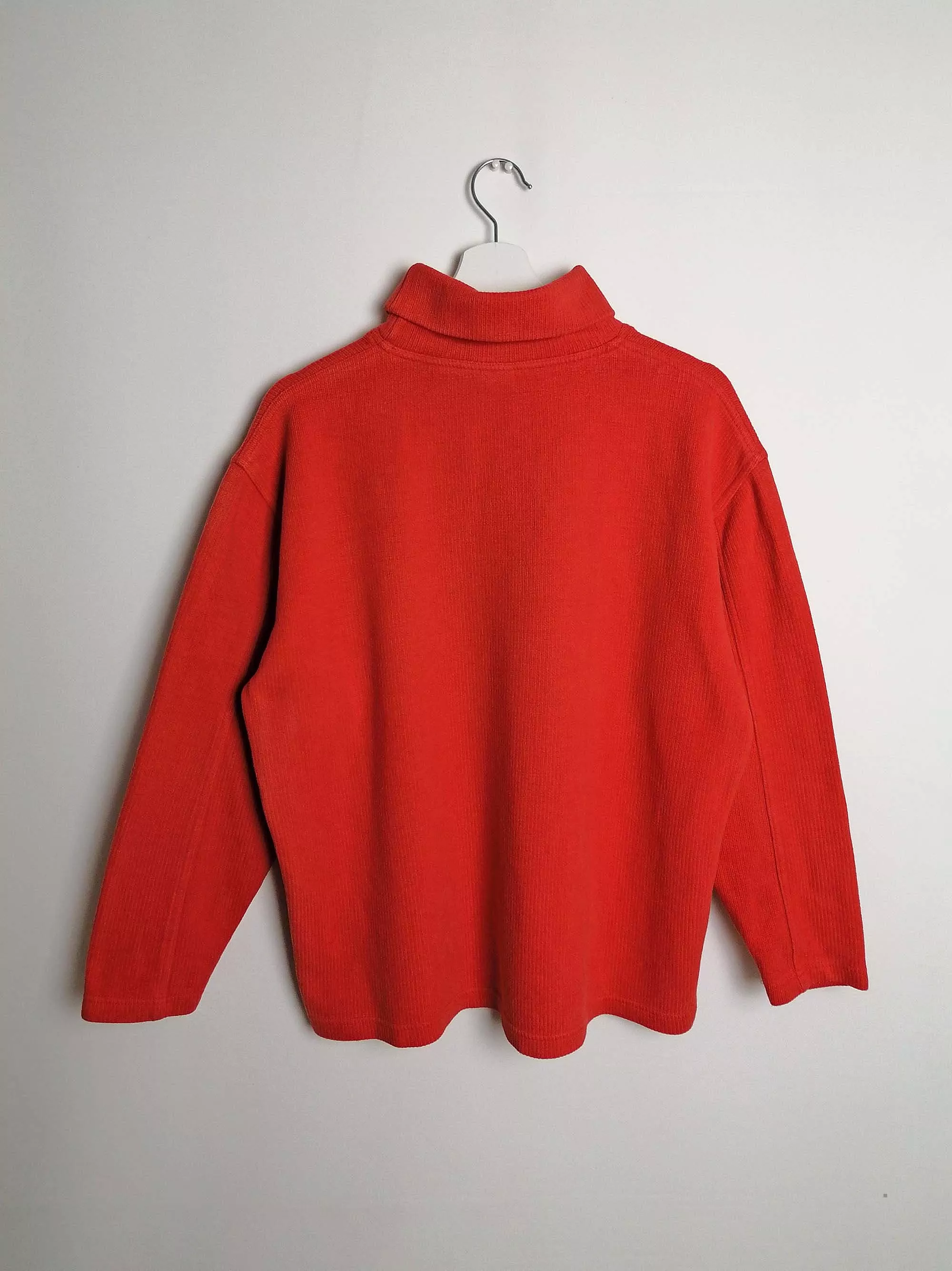 90s K2 Ribbed Turtleneck Ski Jumper - Medium-Large size.