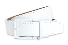 Ace White Golf Belt, 1 3/8 Strap