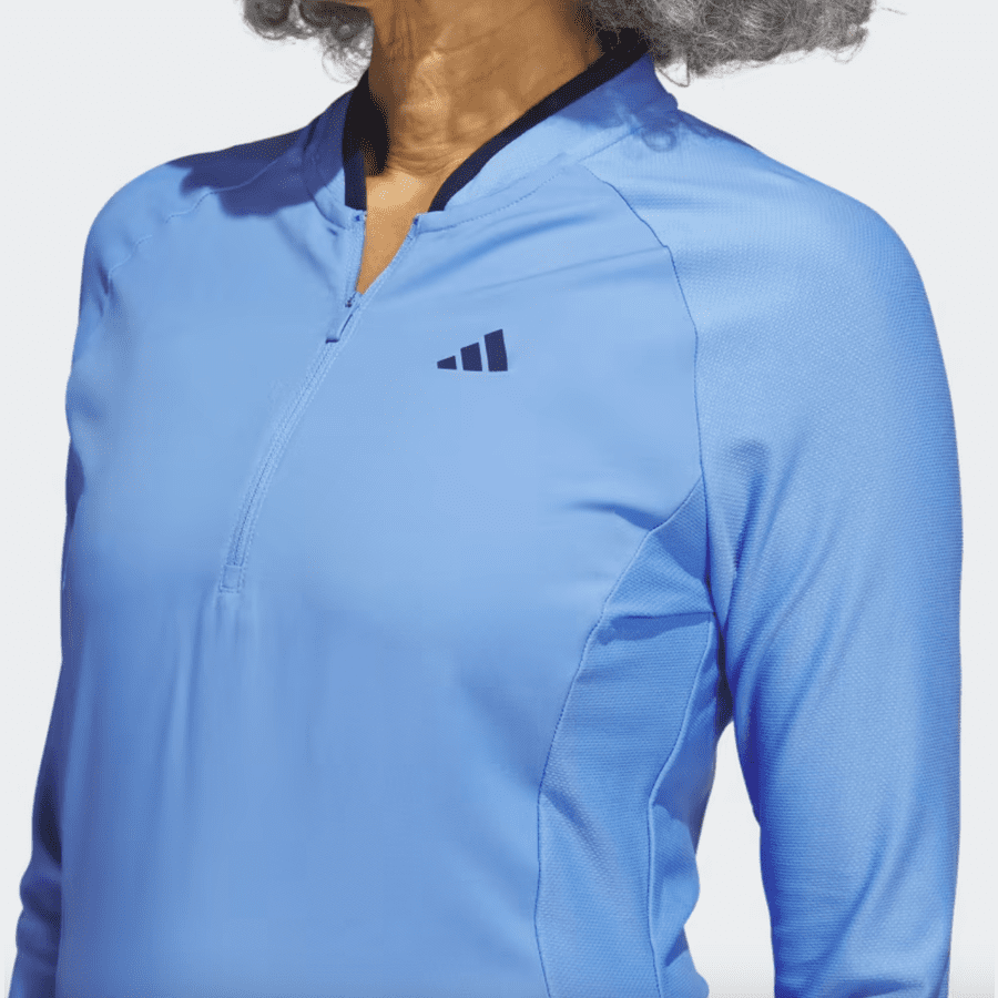 Adidas Blue Golf Dress, Long Sleeve.