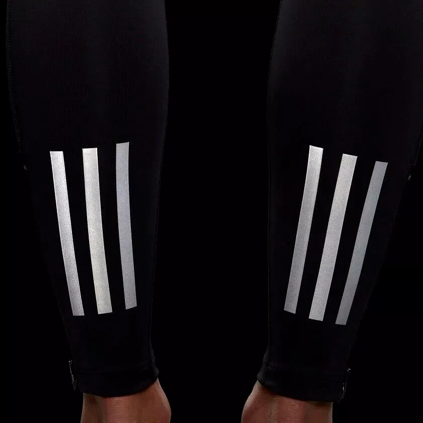 adidas Dailyrun Women's Running Tights Gym Leggings with Pocket (Black)