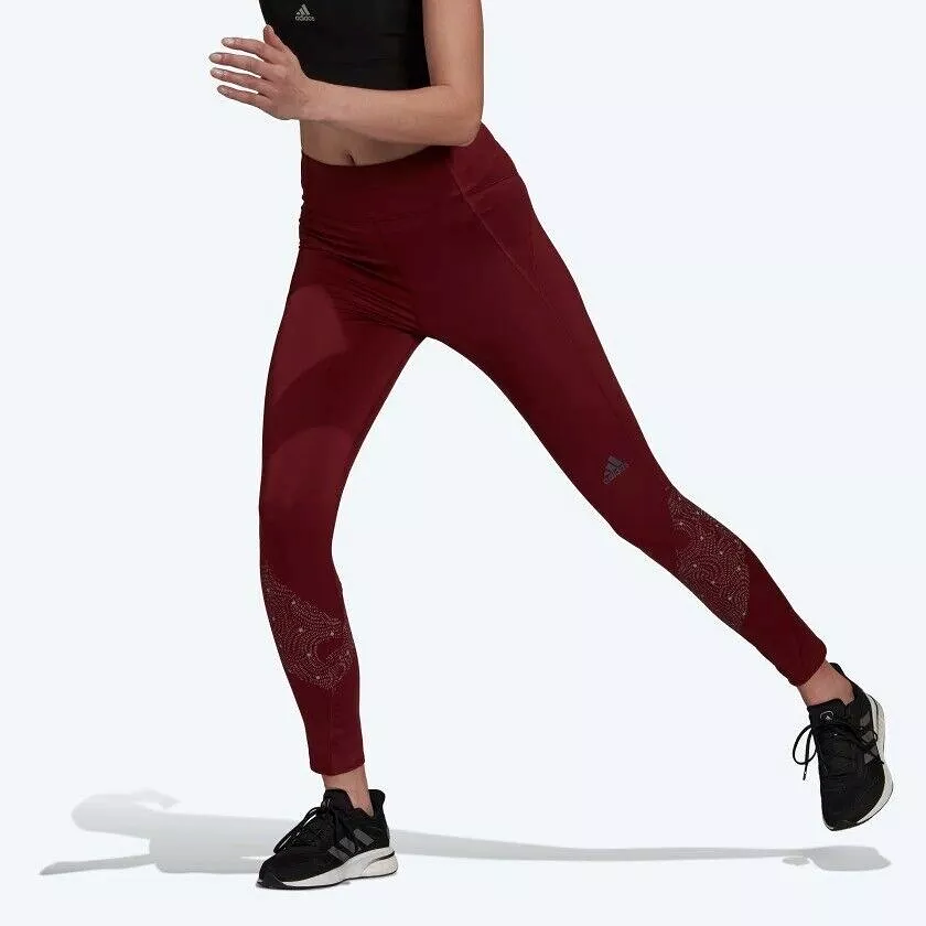 adidas Reflective 7/8 Women's Running Leggings - Fitness Pants