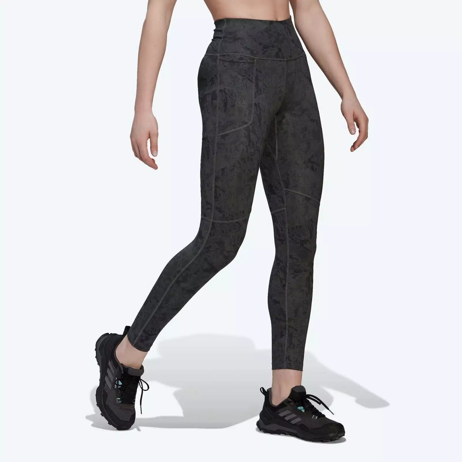 adidas Terrex Women's Hiking Tights | Leggings | Running Compression | Parley