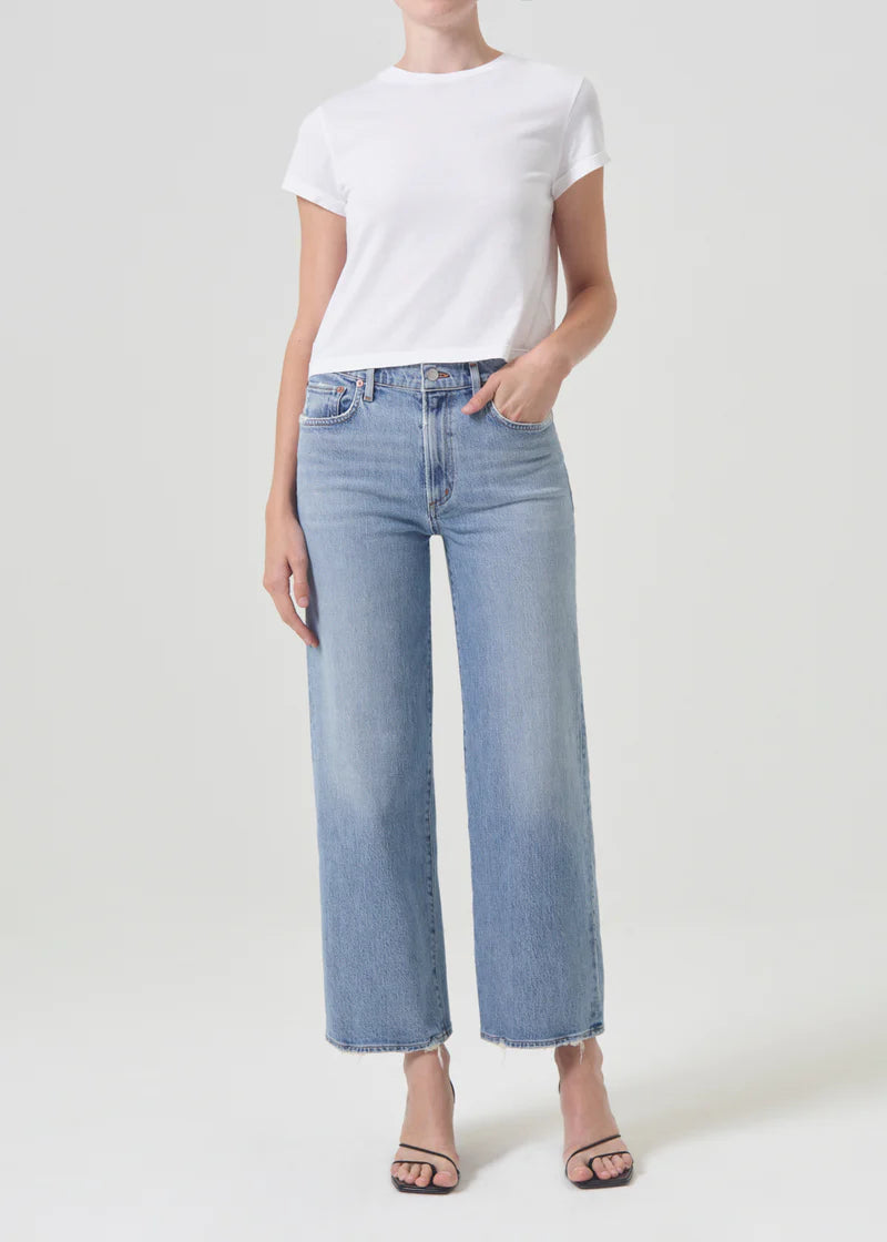 AGOLDE Harper Crop Jean - Hassle: Shop Now for Best Price