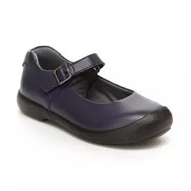 Ainsley Kid's Navy Mary Jane Casual Shoe