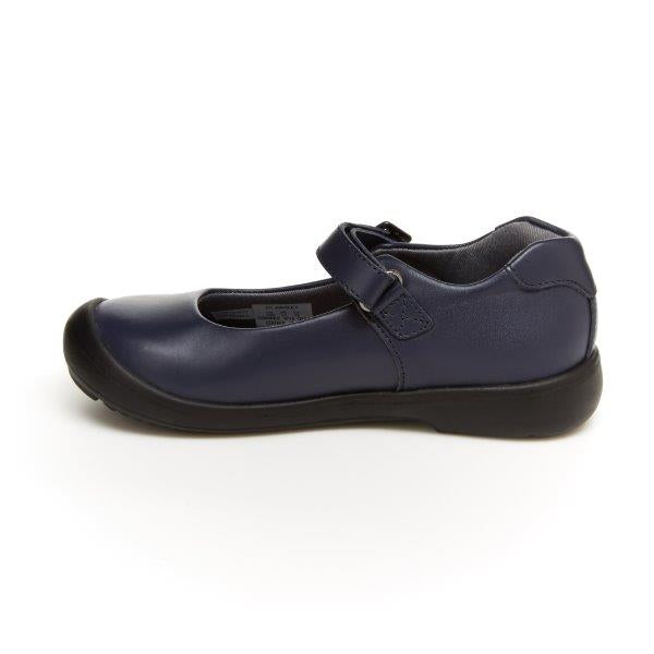 Ainsley Kid's Navy Mary Jane Casual Shoe