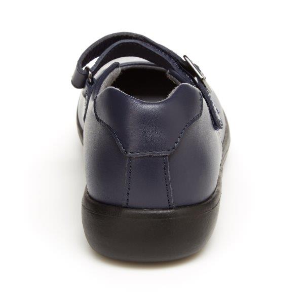 Ainsley Kid's Navy Mary Jane Casual Shoe