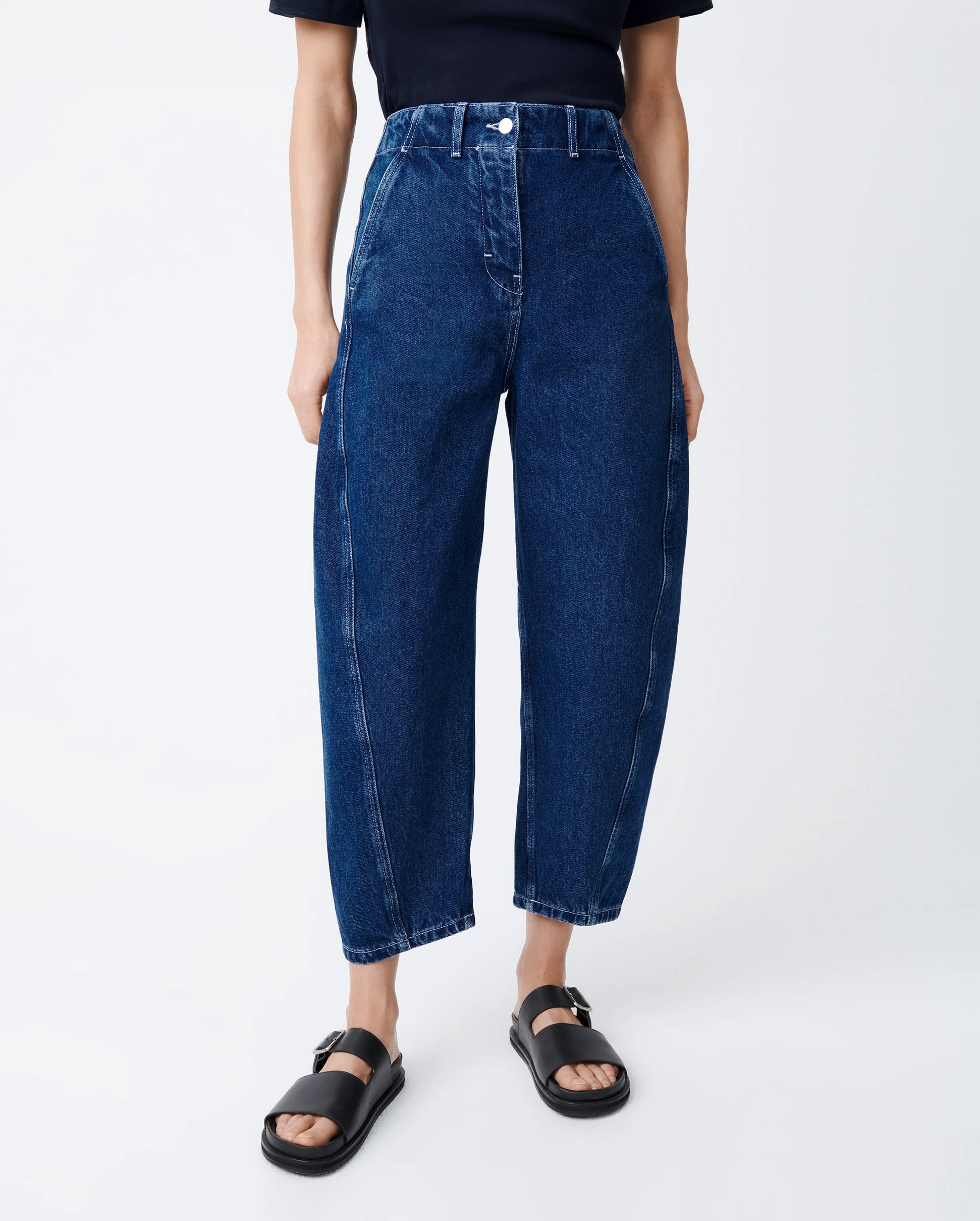 AKERMAN Indigo Wash Denim Pant