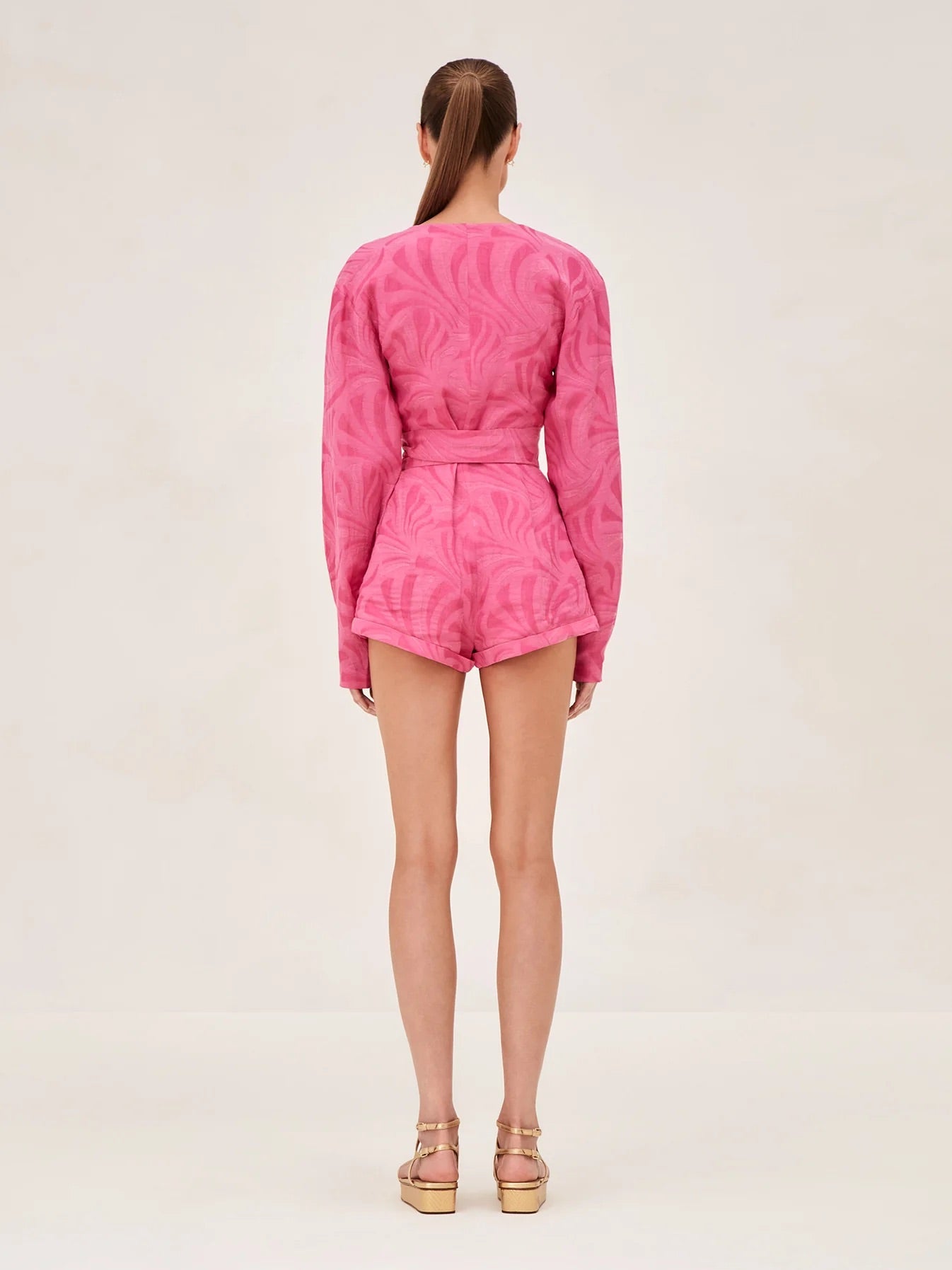 Alexis Pink Romper - Fabiano Style.