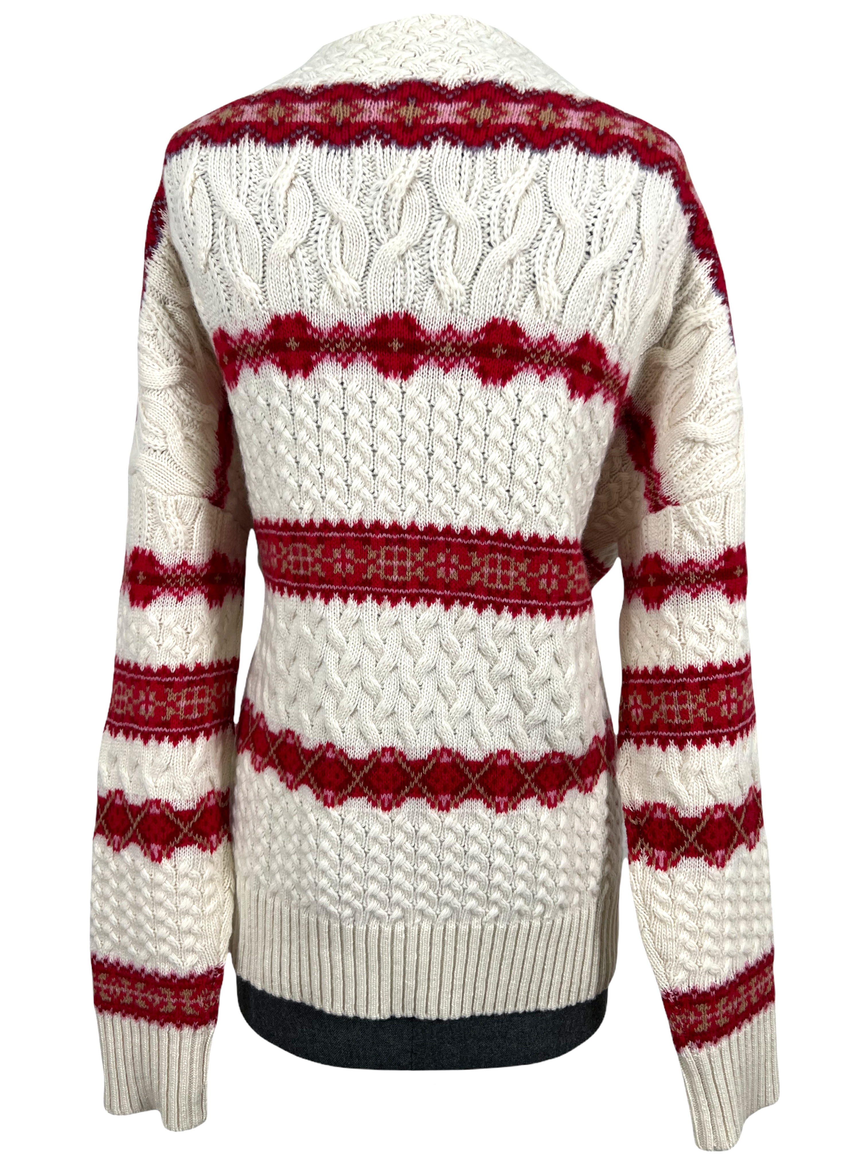 Altuzarra Jac Fair Isle Wool Turtleneck Sweater XS NWT