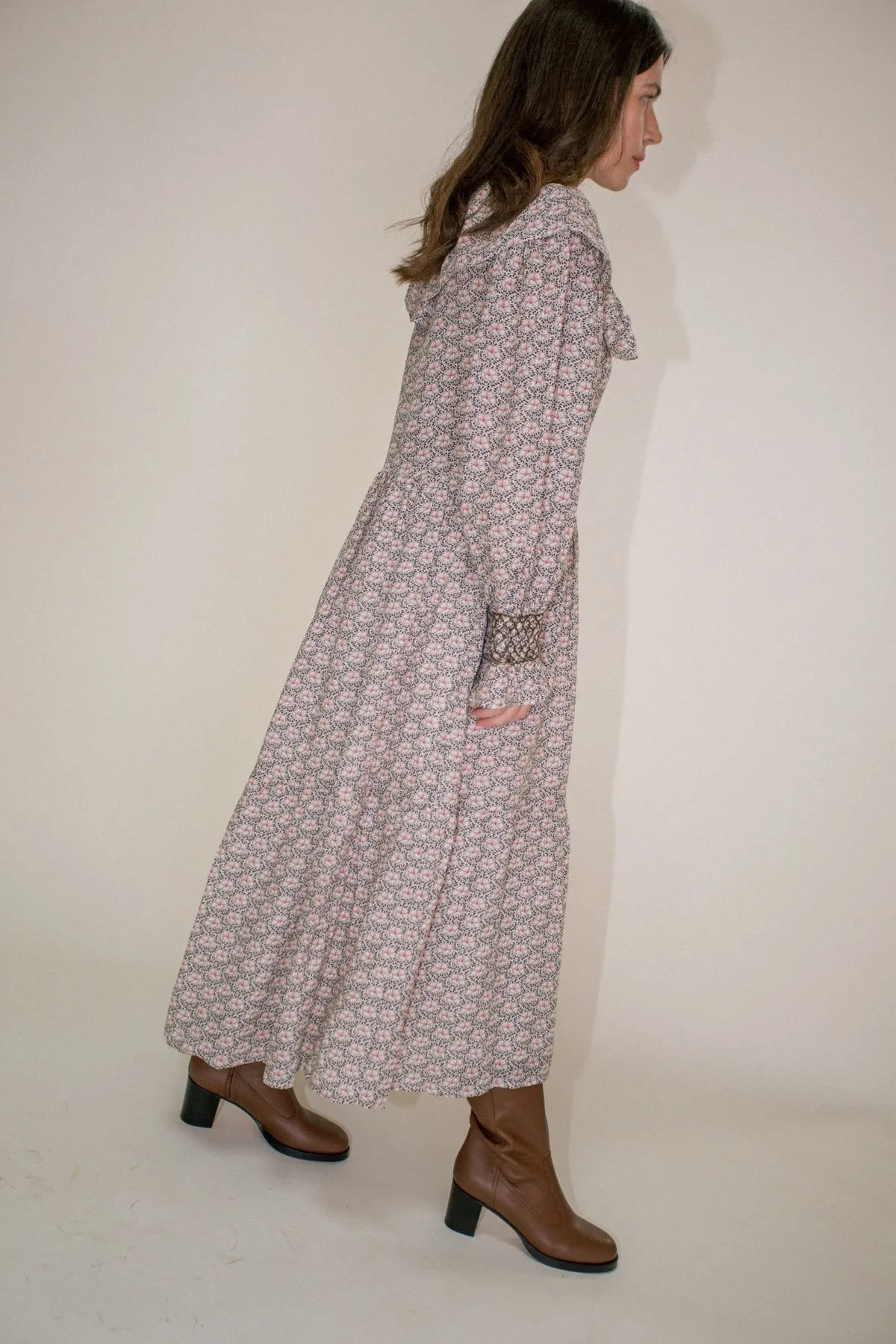 Amalia Maxi Dress in Blossom Print