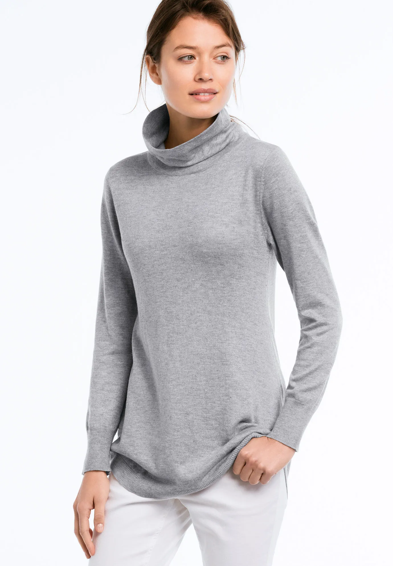 Stylish Audrey Turtleneck Knit Sweater - Shop Now