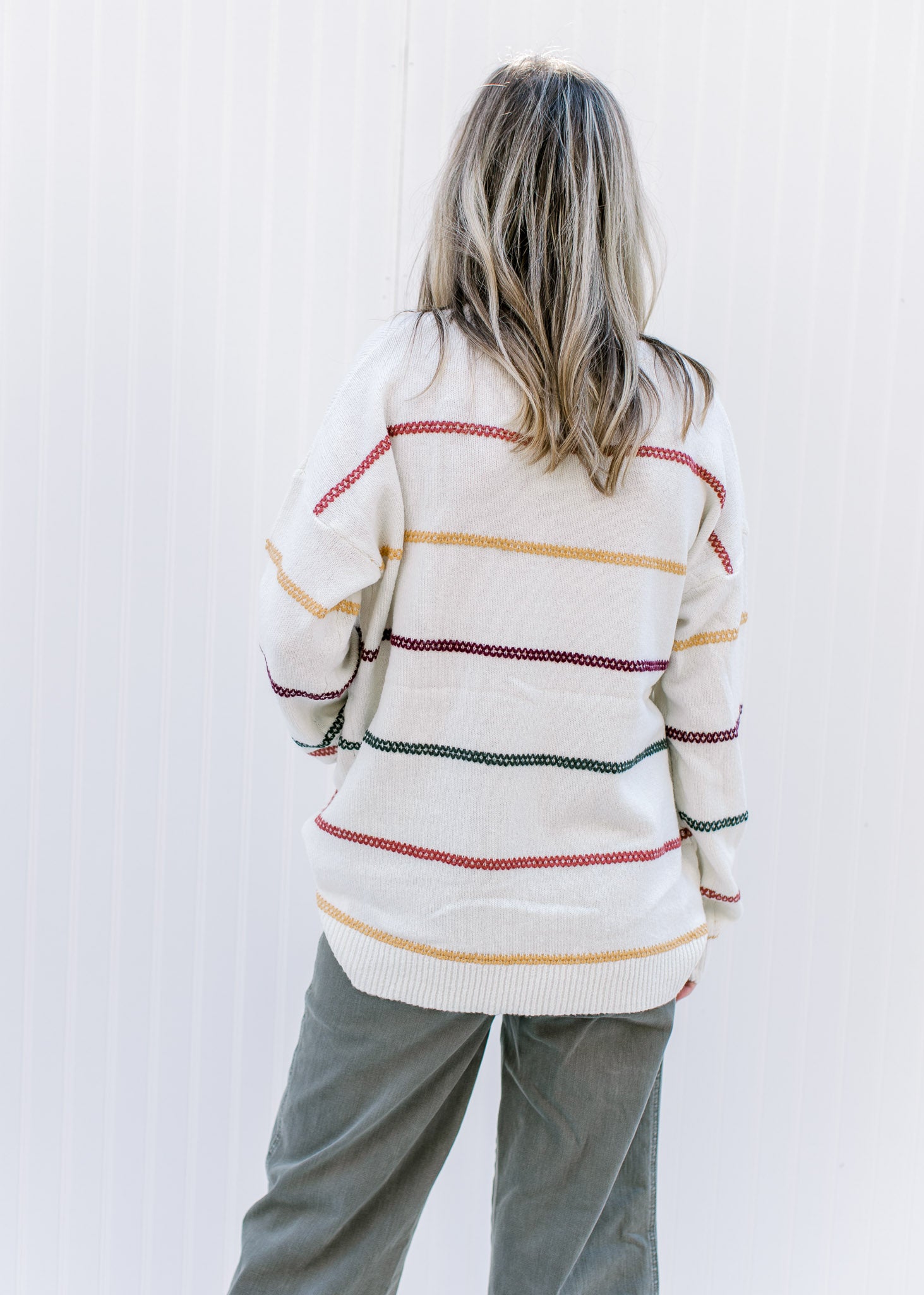 Autumn Striped Sweater