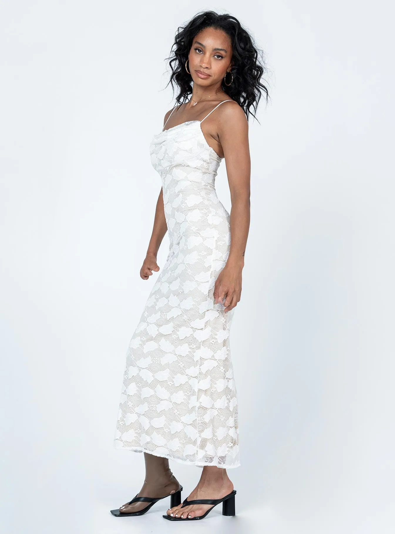 White Maxi Dress - Azra