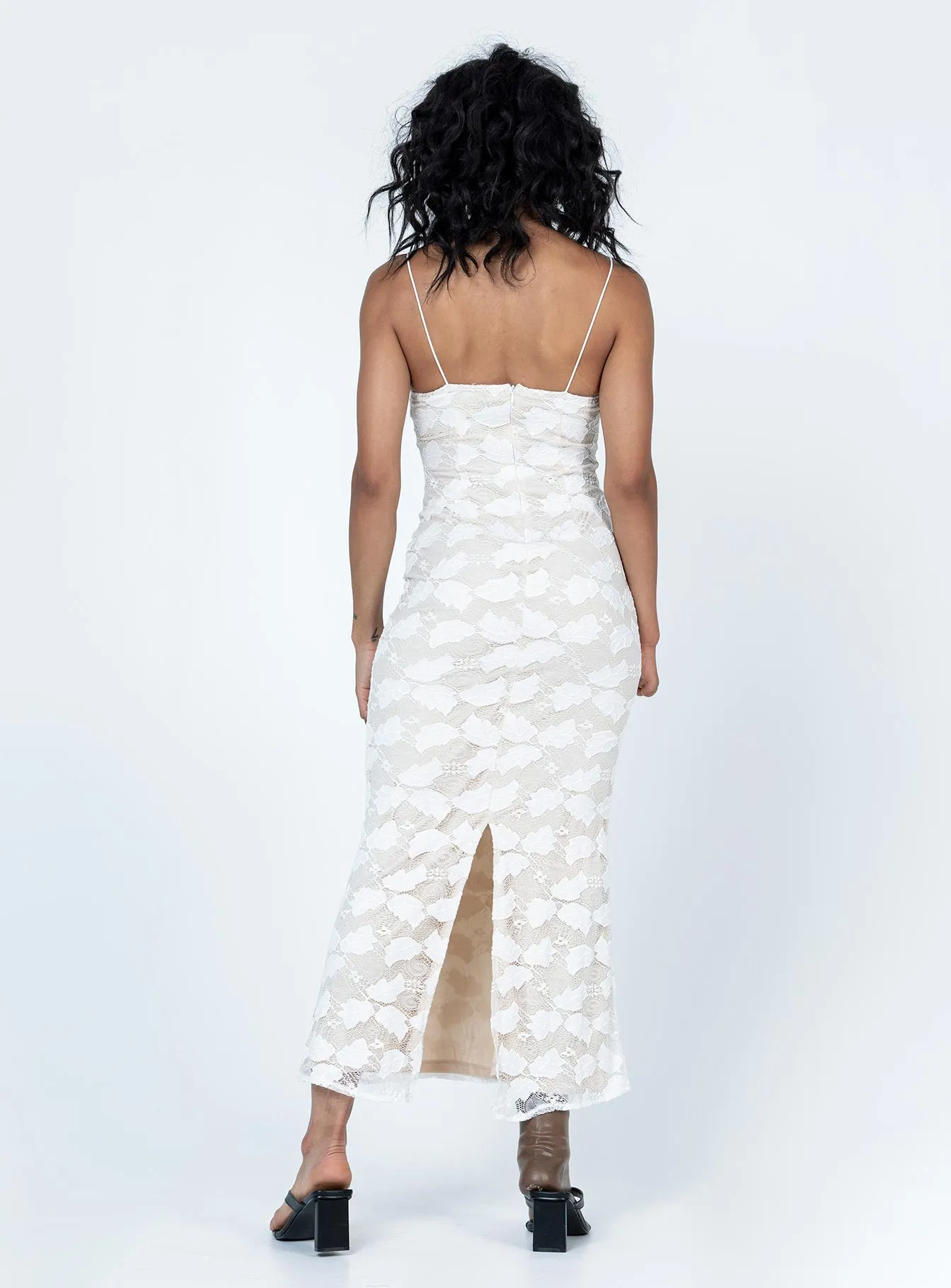 White Maxi Dress - Azra