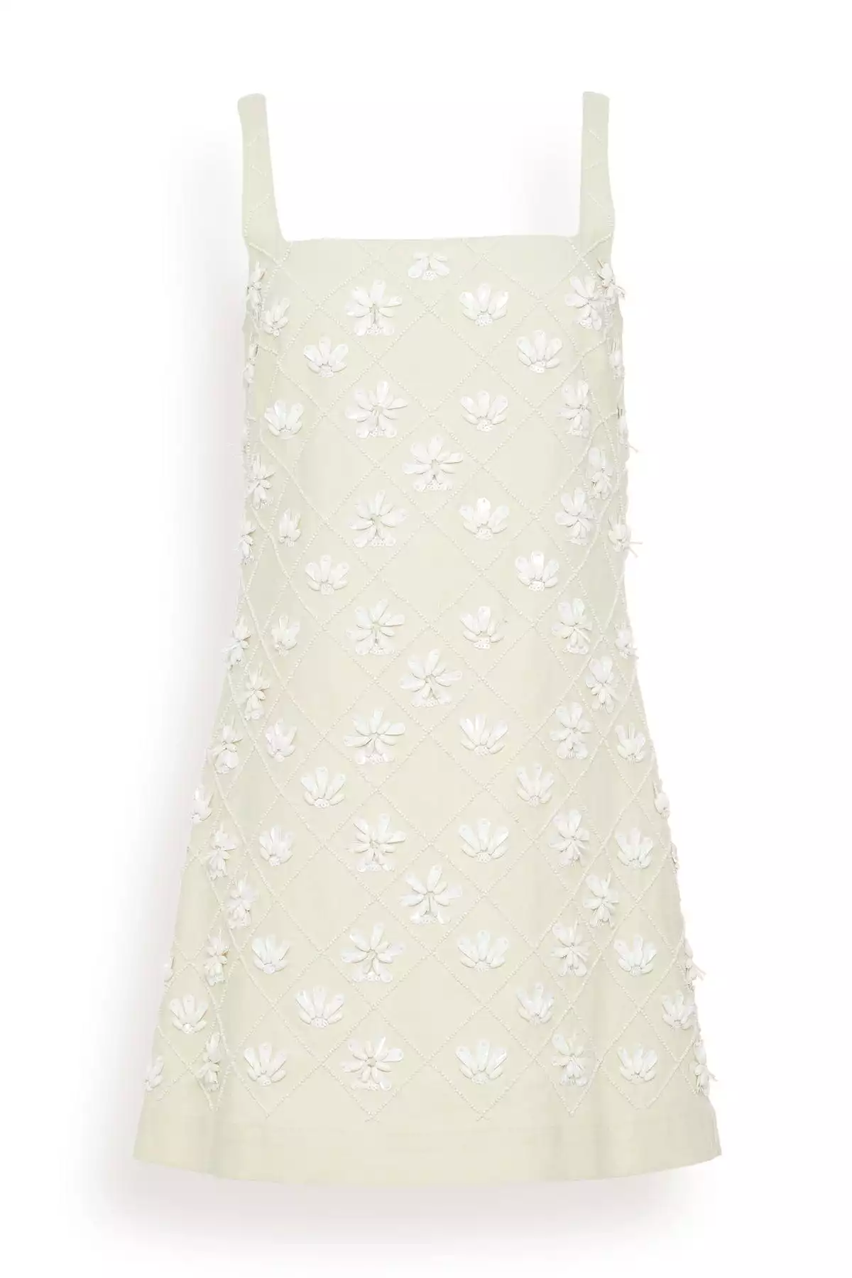 Barton Cream White Dress