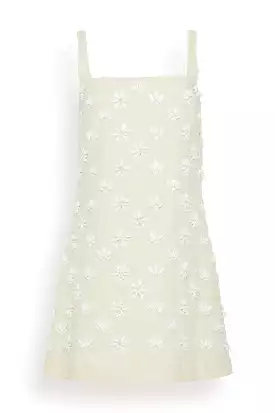 Barton Cream White Dress