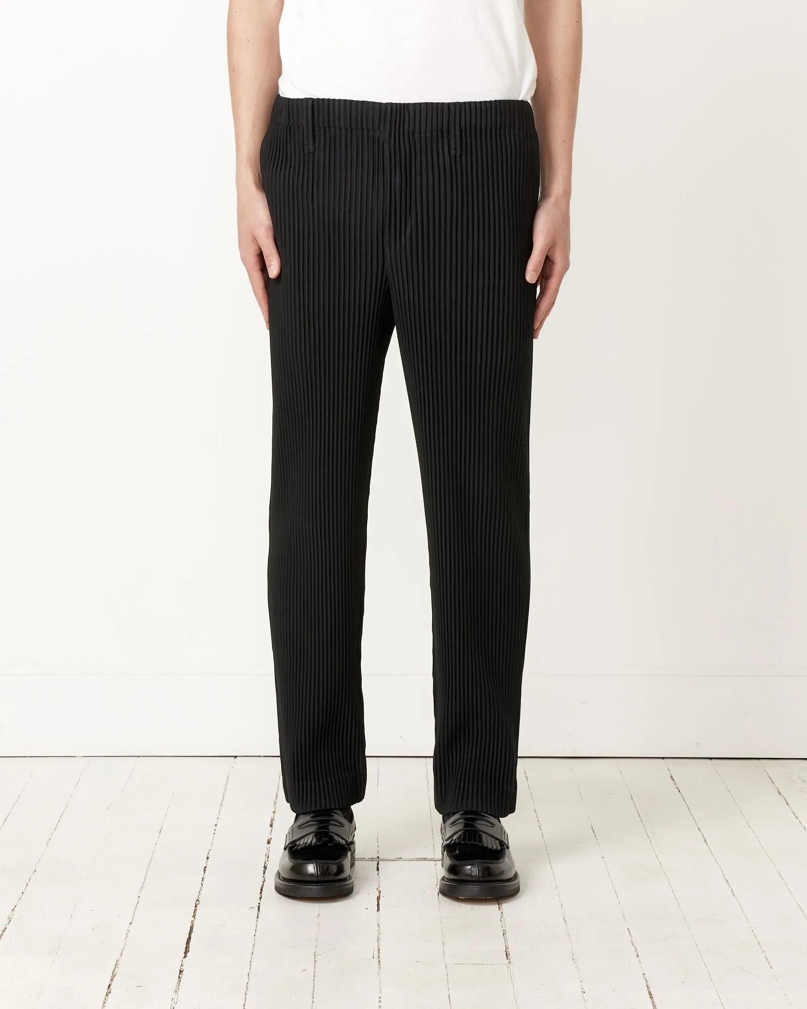 Black Basic Pants