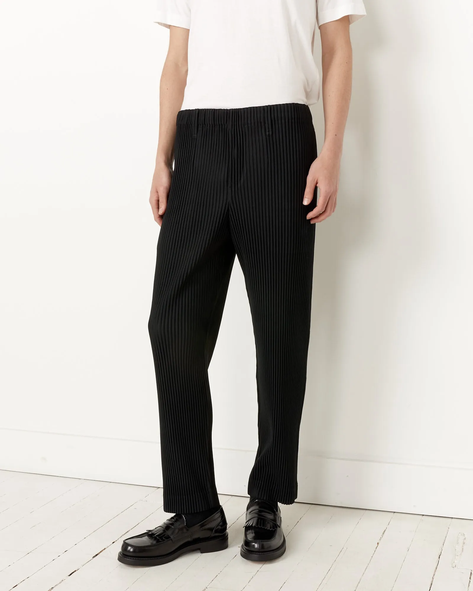 Black Basic Pants