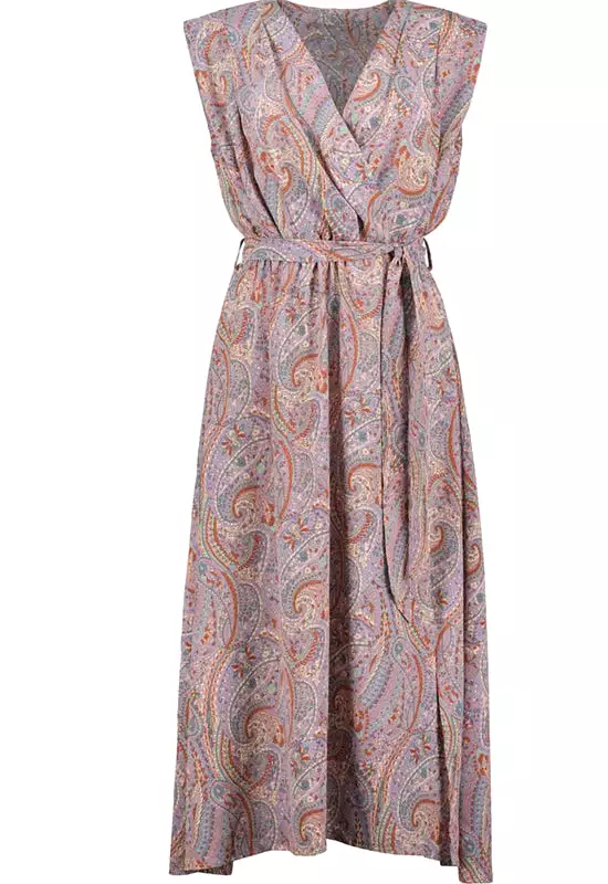 Bishop & Young Aeries Wrap Dress Dusk Floral - Shop now!