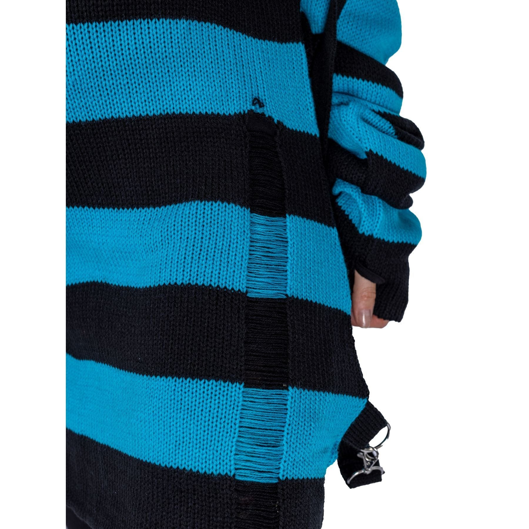 Black and Blue Oriana Jumper