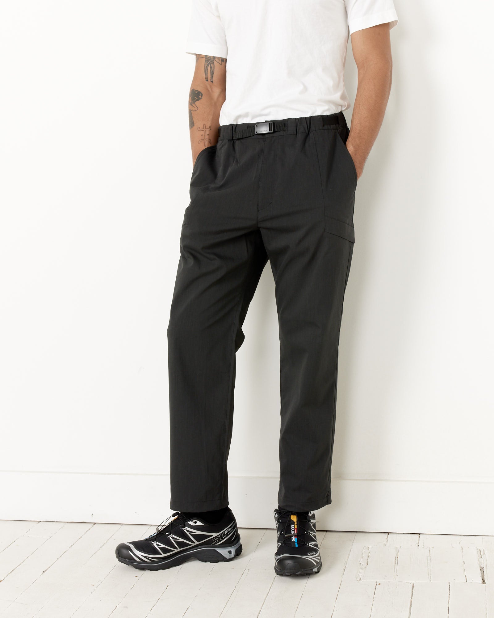 Black Flame-Resistant Stretch Pants