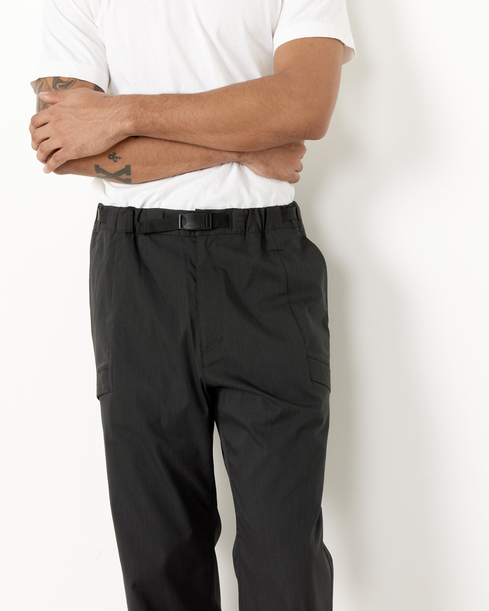 Black Flame-Resistant Stretch Pants