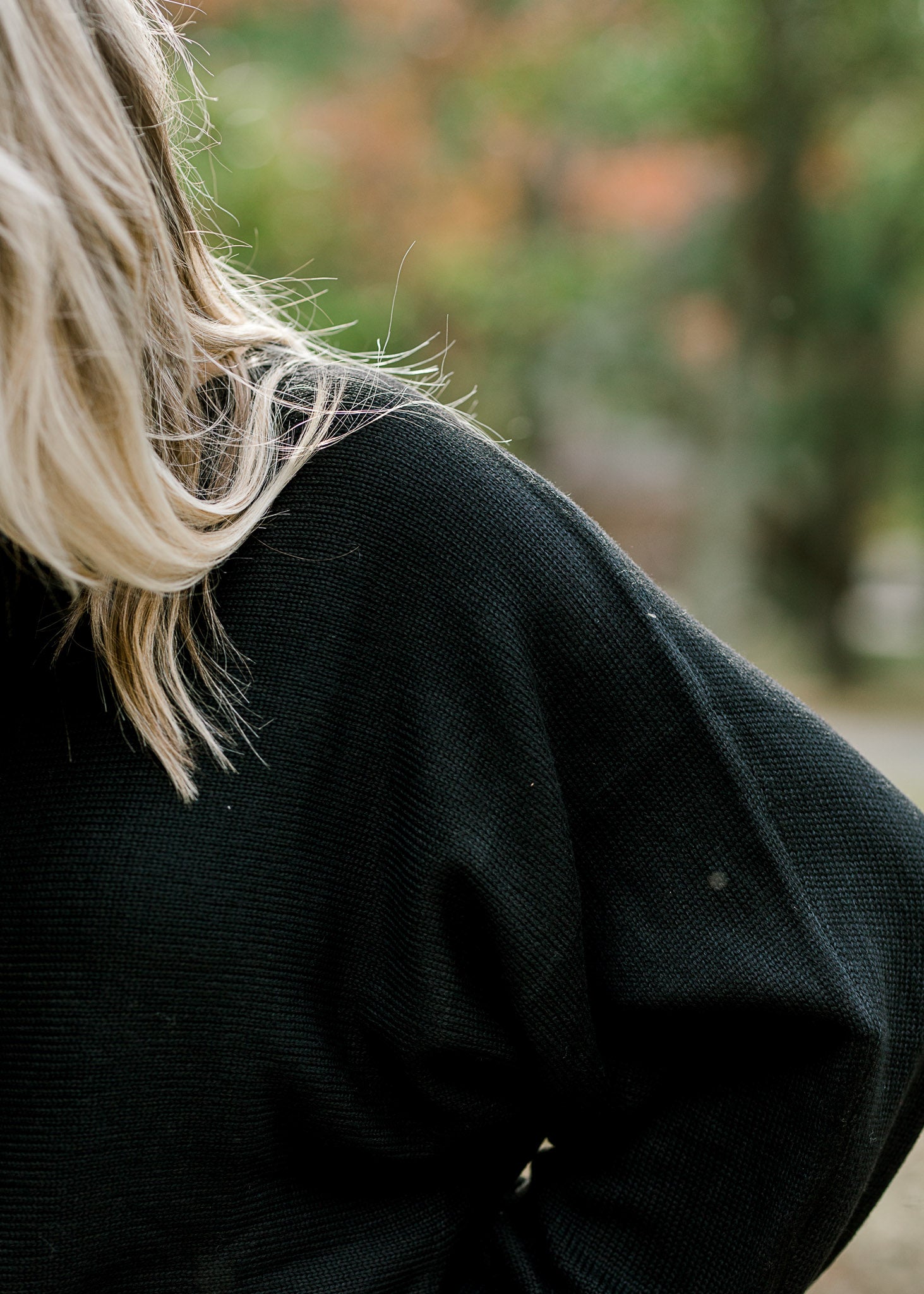 Black Layering Sweater