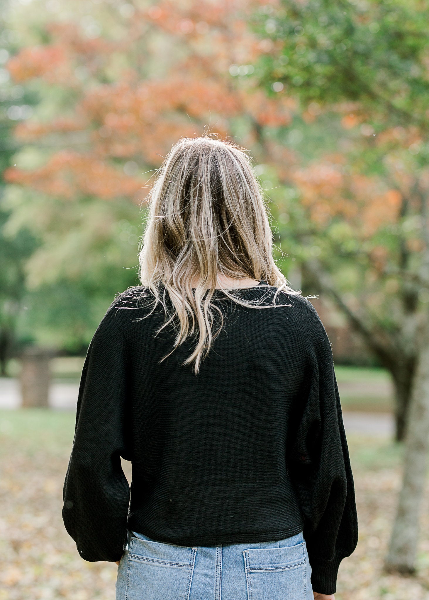 Black Layering Sweater