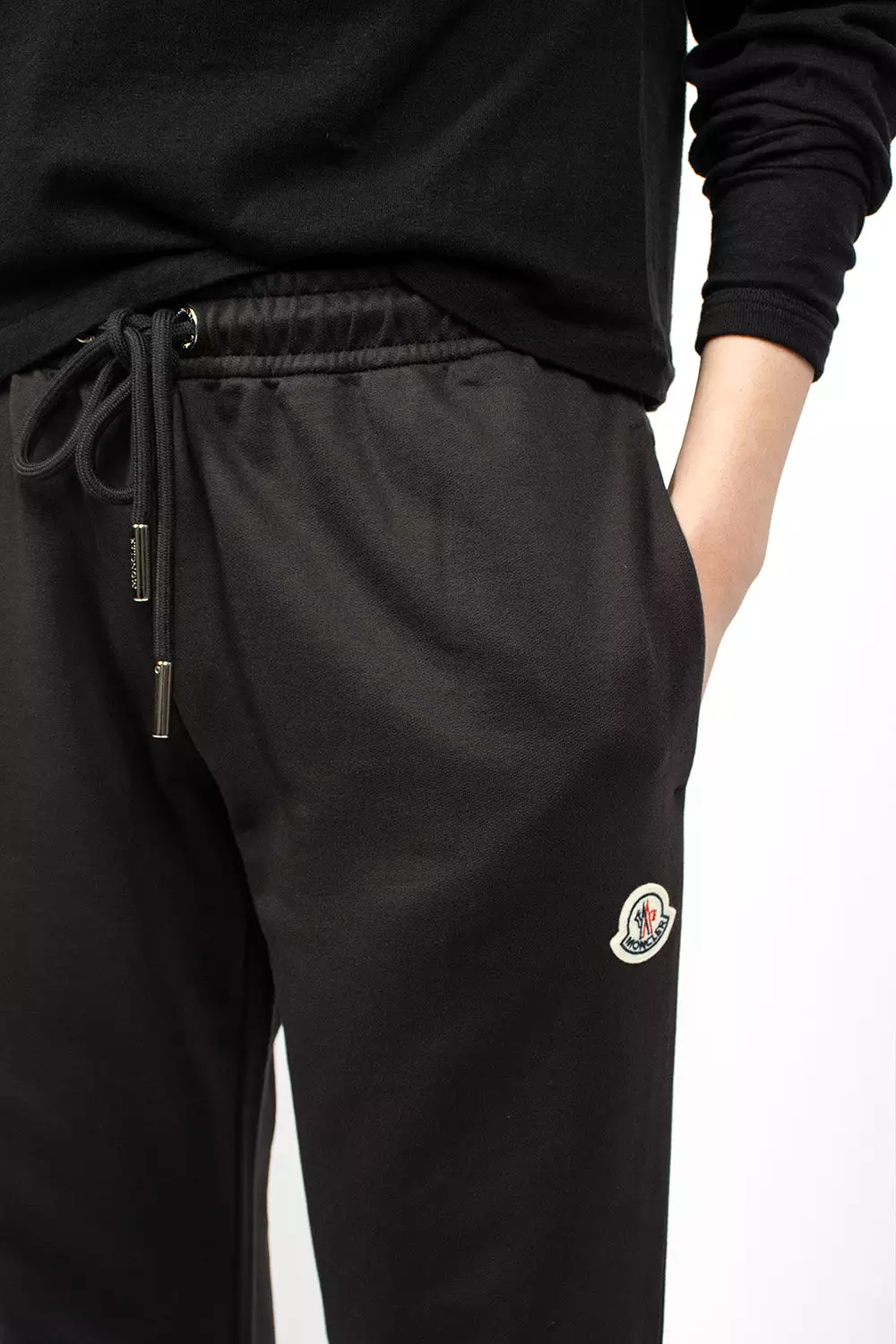 Black Logo Trackpants