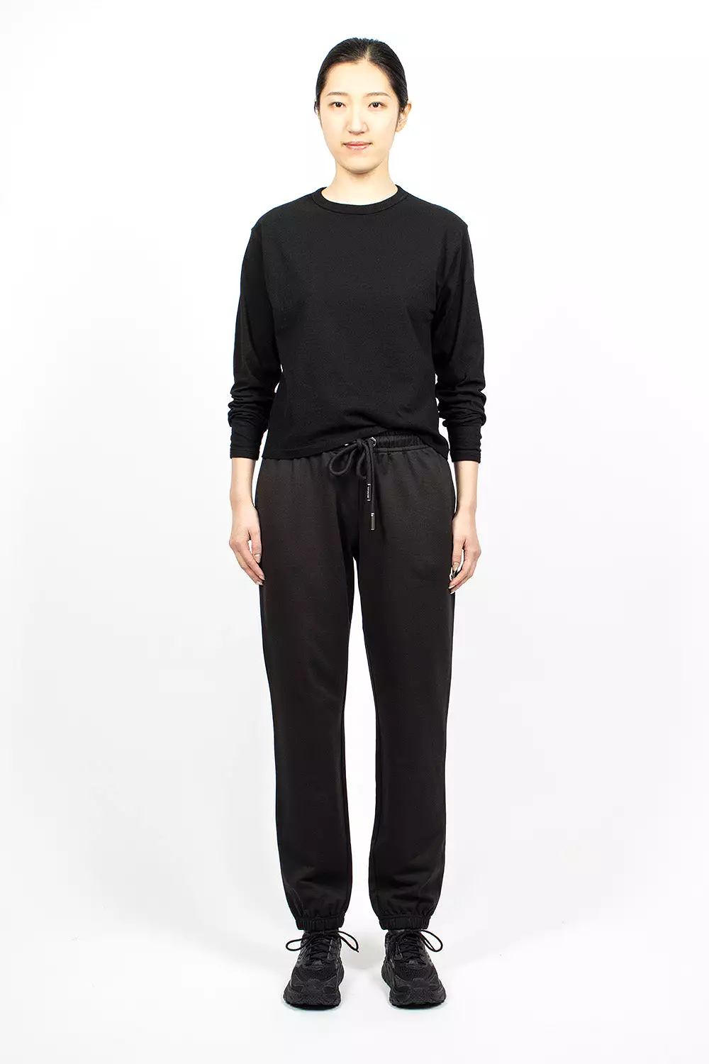 Black Logo Trackpants