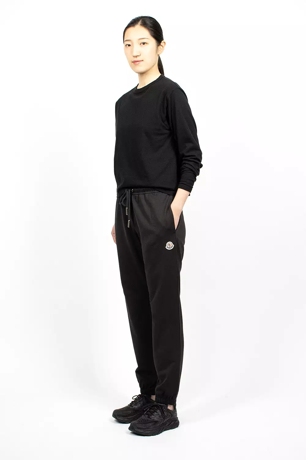 Black Logo Trackpants