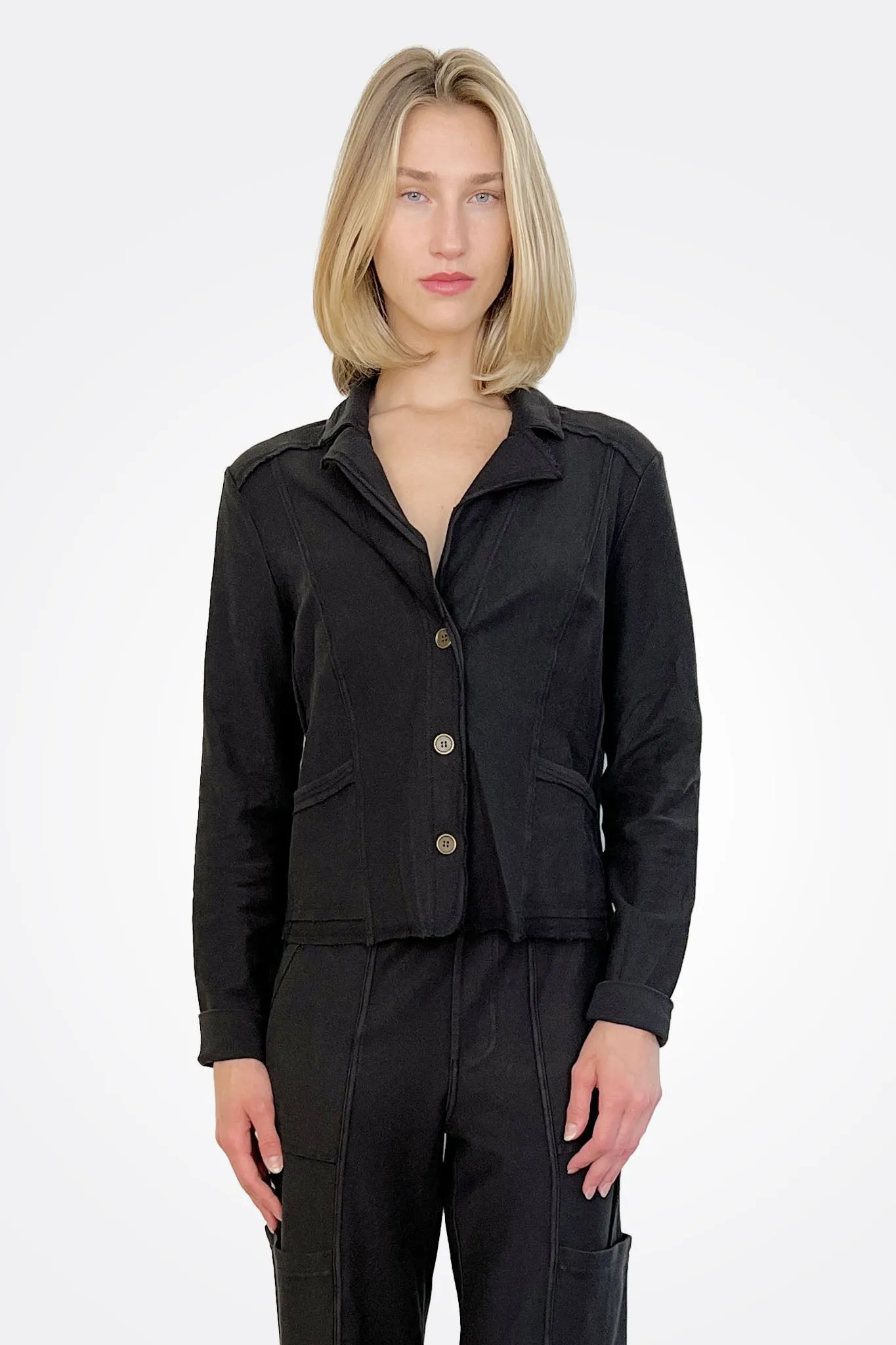 Black Tacie Blazer