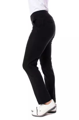 Black Trophy Elastic Waist Pant