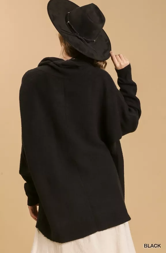 Black Turtleneck Sweater - Be cautious!