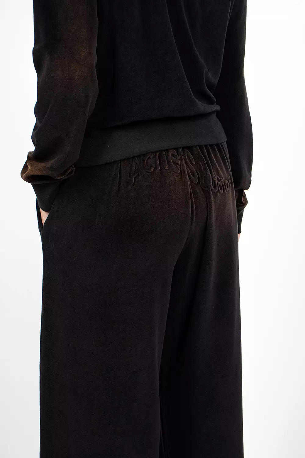 Black Velour Pants