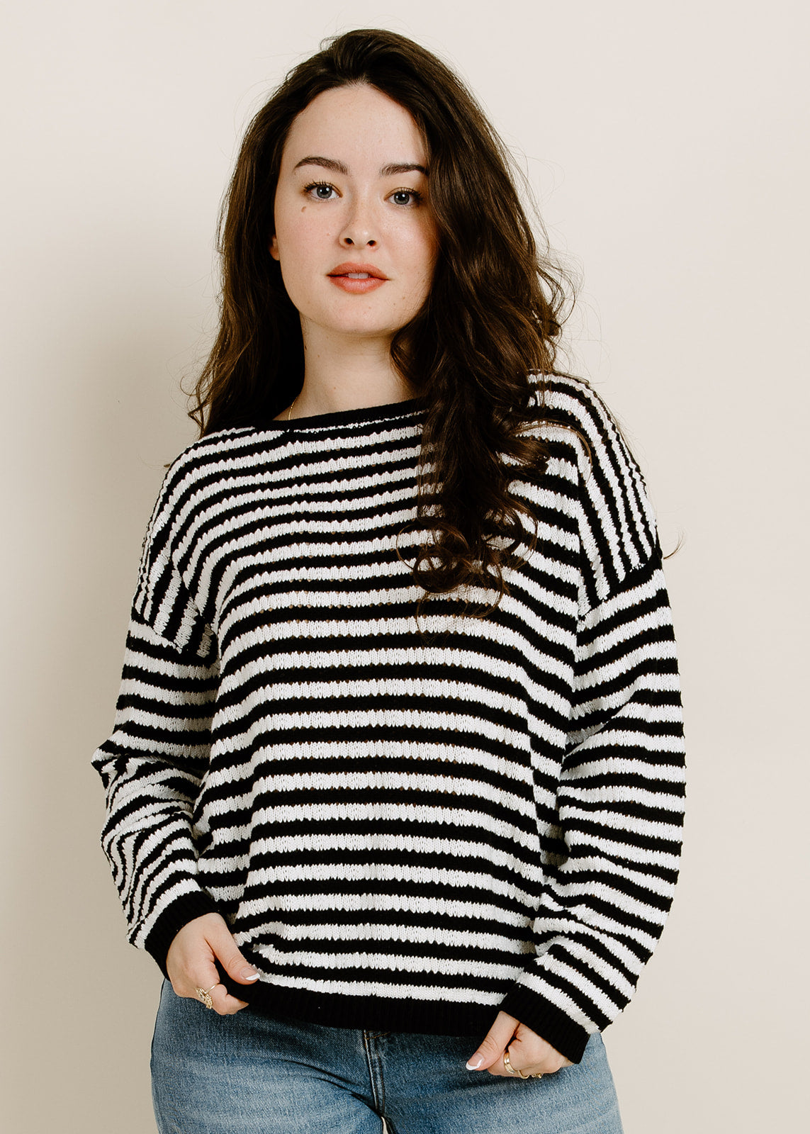 Black Vivien Sweater