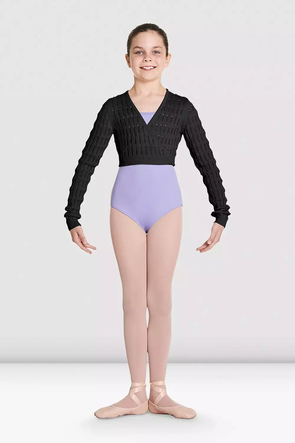 Bloch Child Knit Wrap Top for Sale - CZ5549