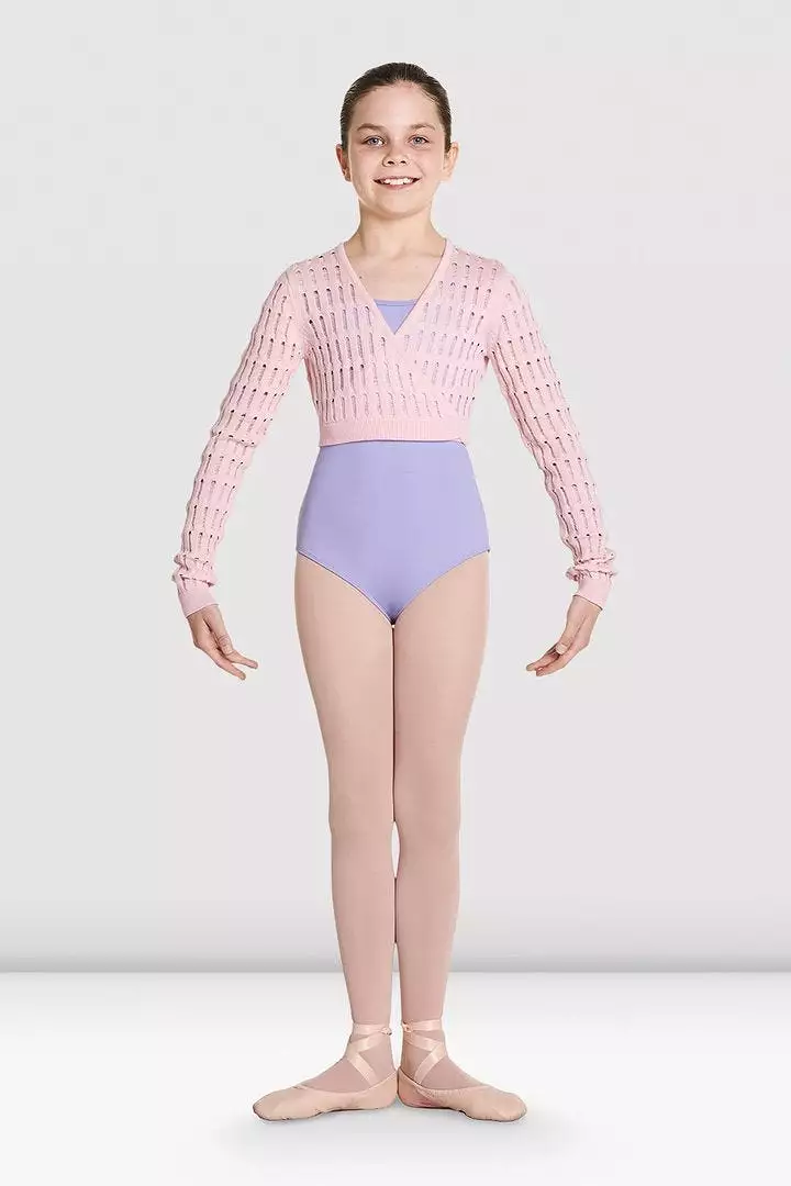 Bloch Child Knit Wrap Top for Sale - CZ5549