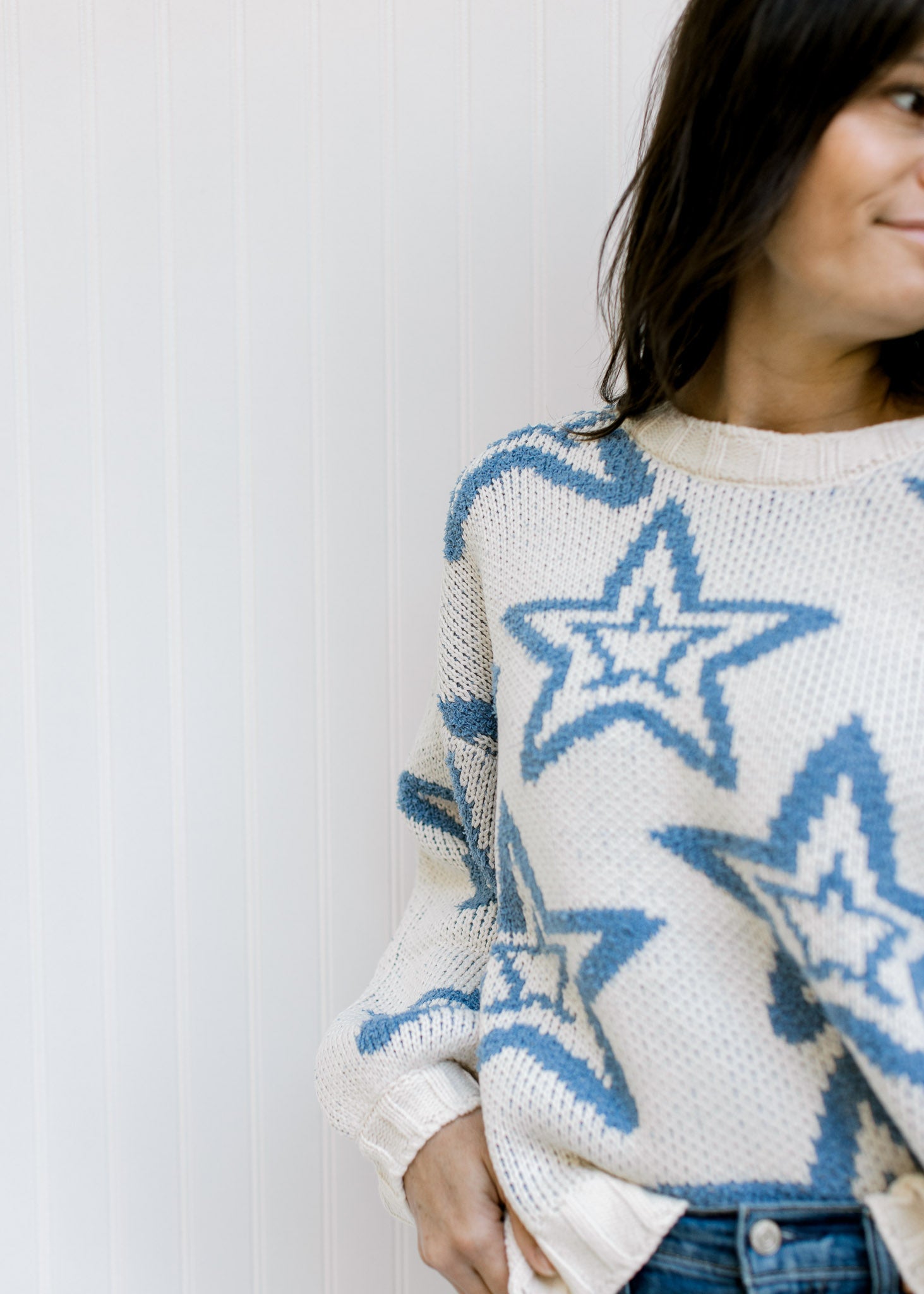 Blue Star Sweater