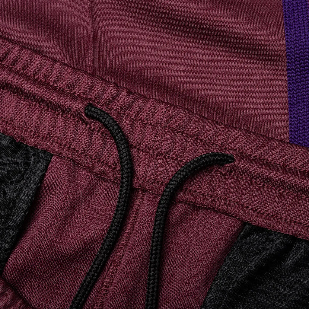 Bootcut Track Pants Polysmooth Wine