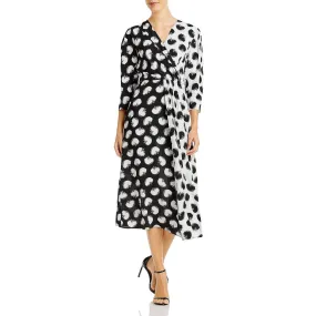 Wrap Dress Women's Midi Surplice - BOSS