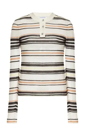 Bottega Veneta Striped Cotton Jumper