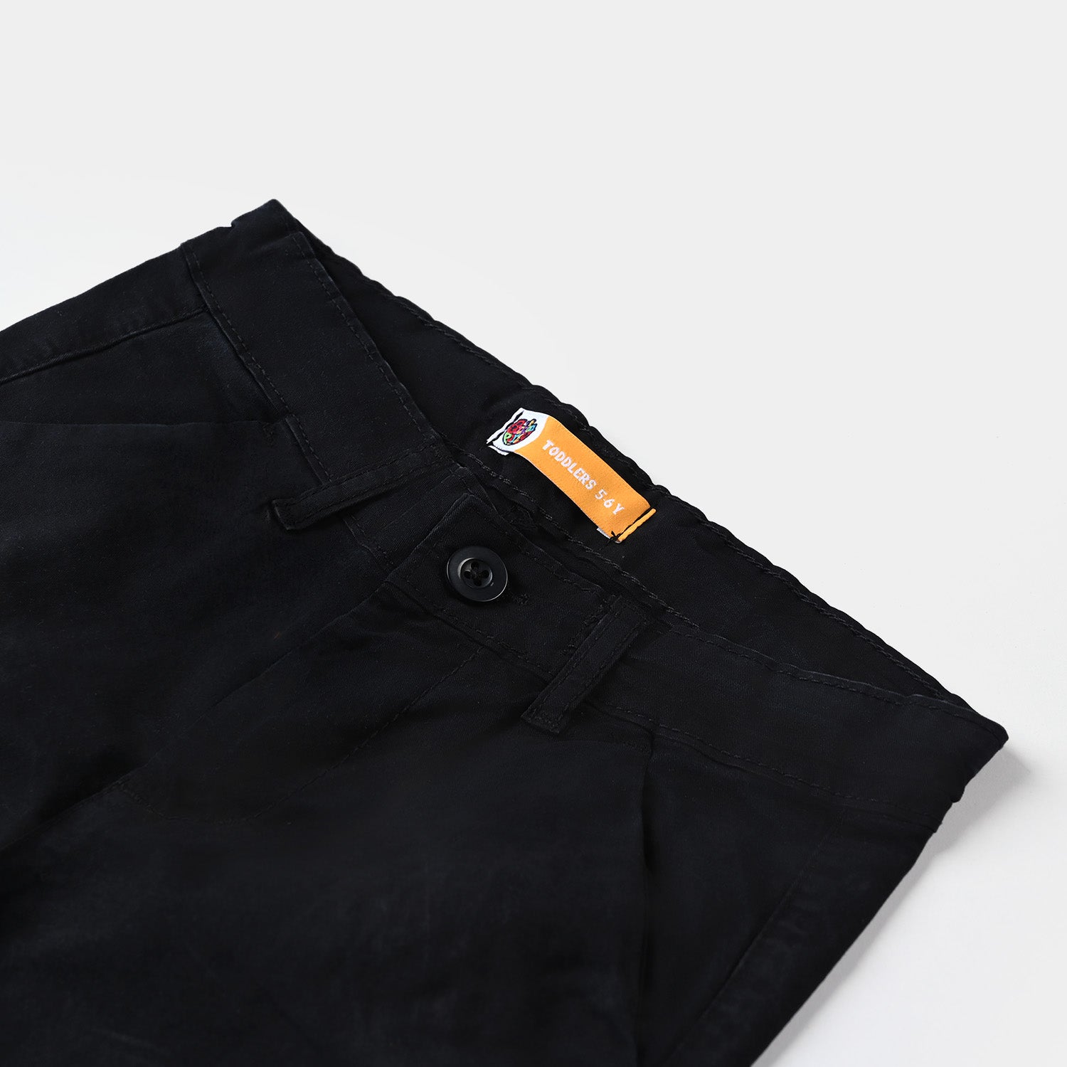 Boys Black Cotton Pants