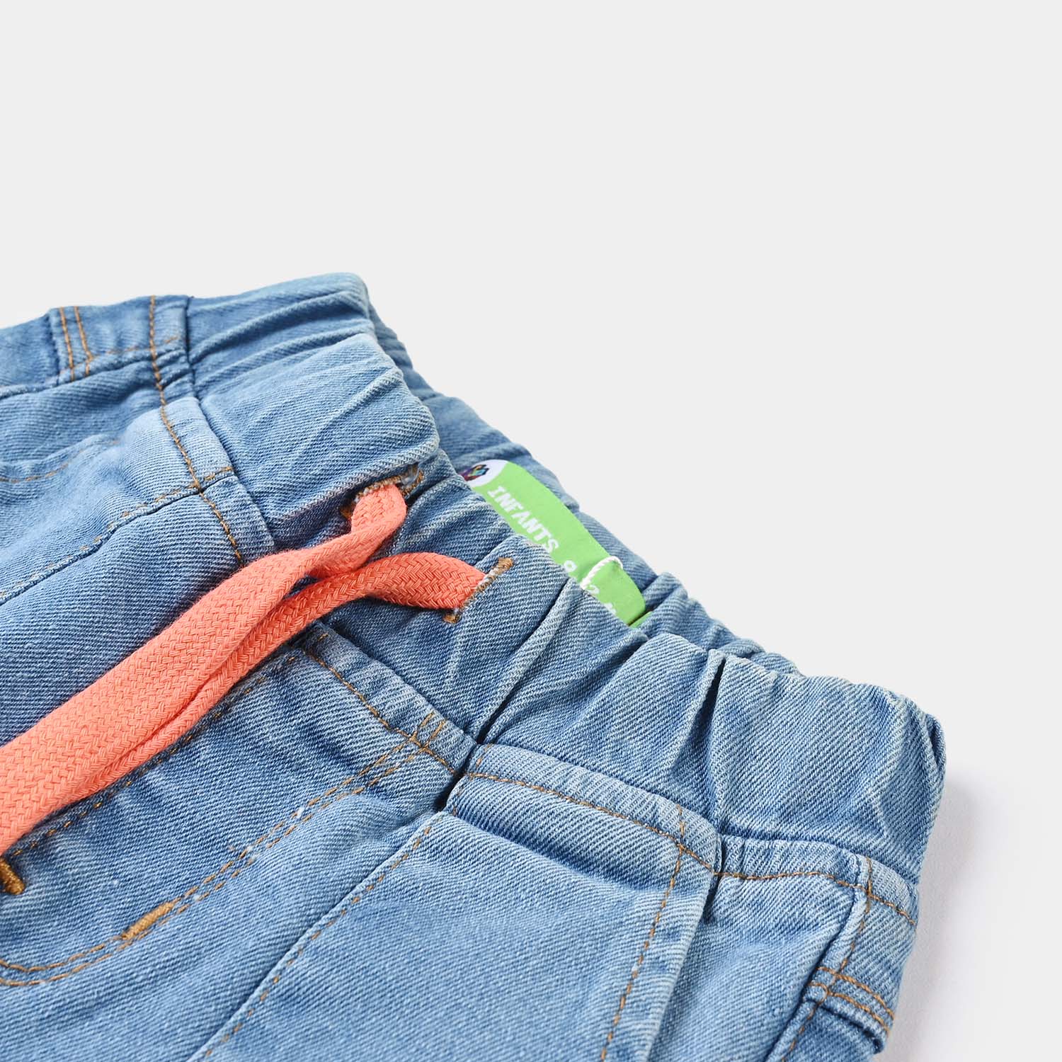 Boys Denim Stretch Pant Monster-Mid Blue - Best Deal!