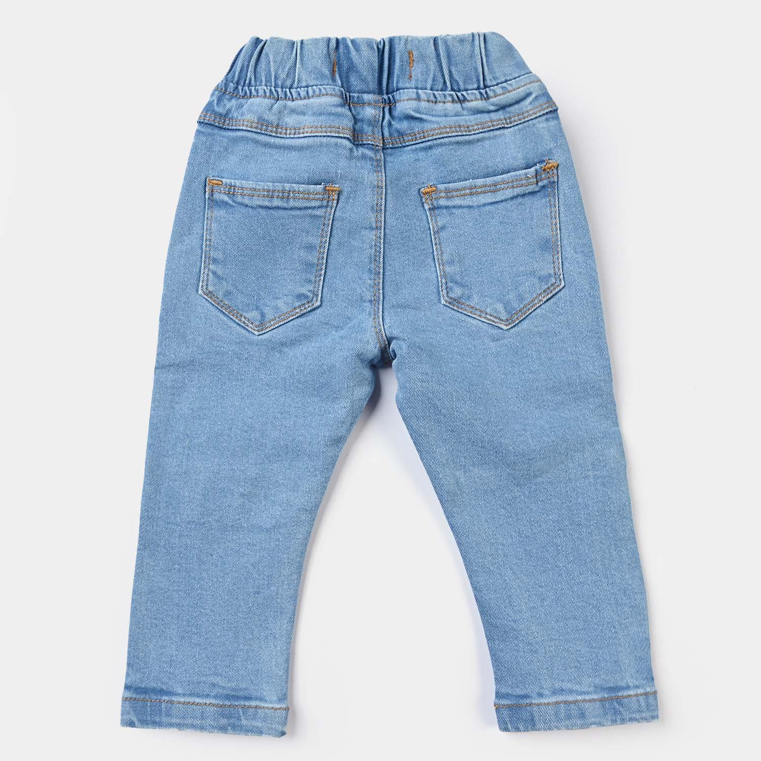 Boys Denim Stretch Pant Monster-Mid Blue - Best Deal!