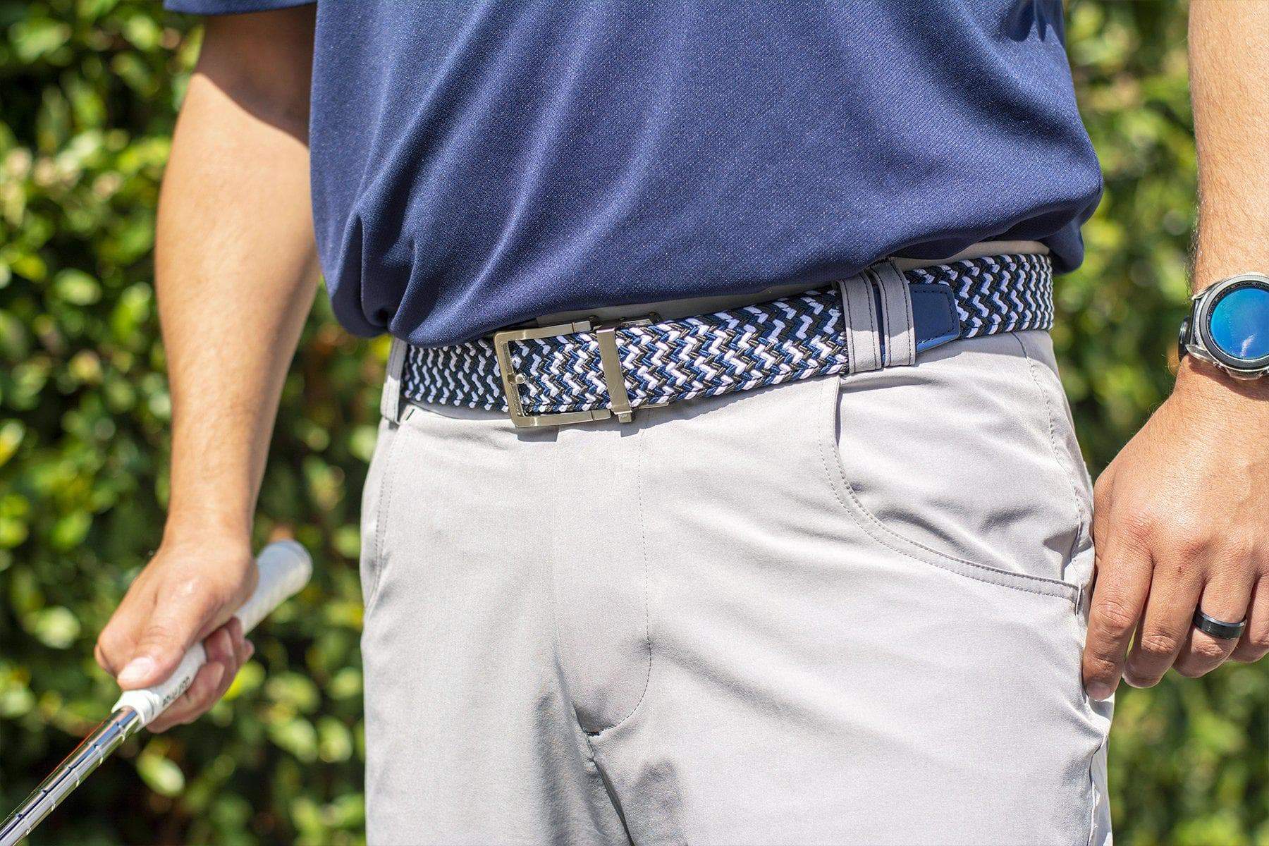 Braided Anchor Golf Belt 1 3/8 Strap