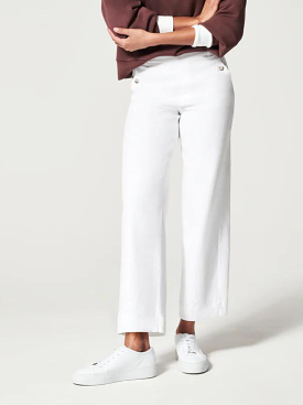 Bright White Stretch Twill Pant.