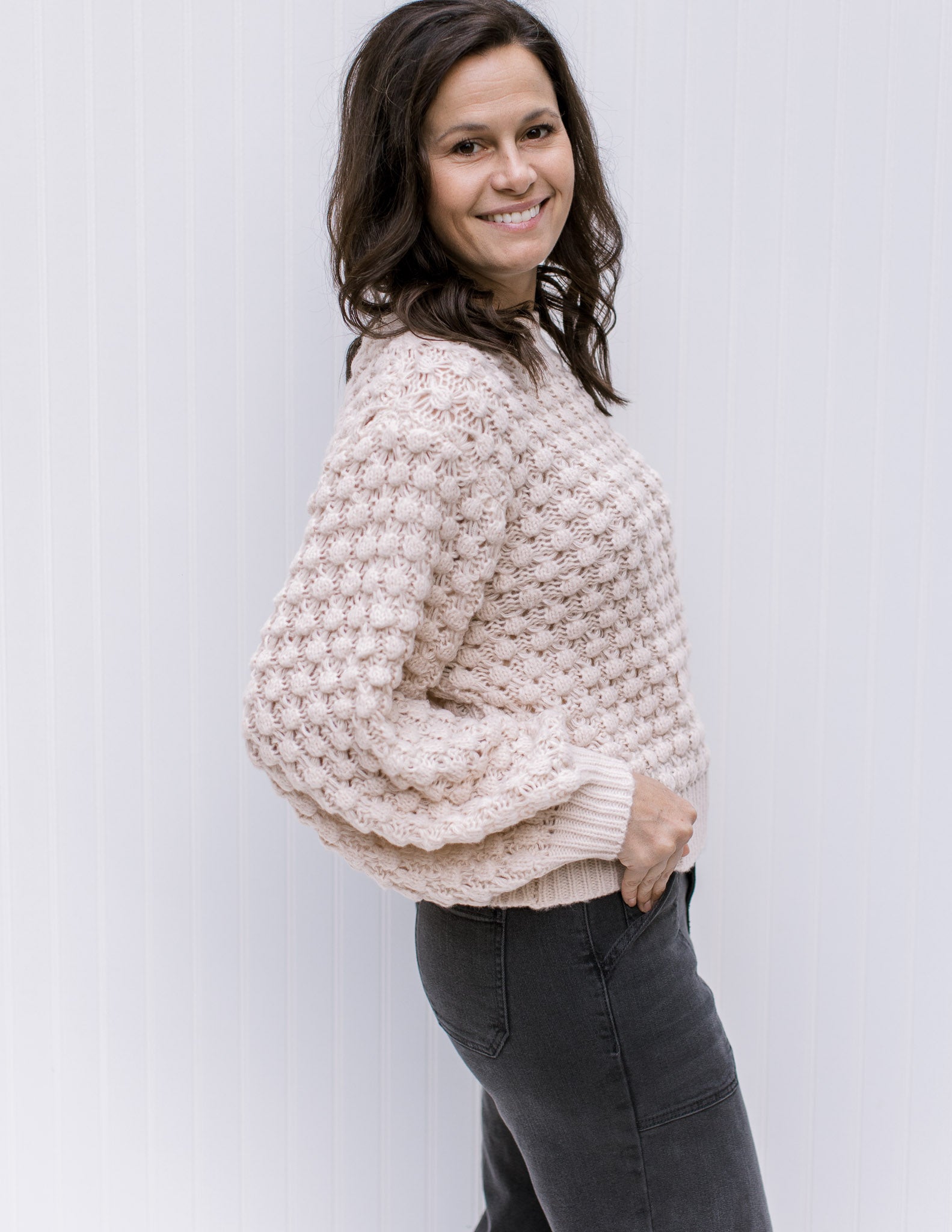 Bubble Knit Sweater